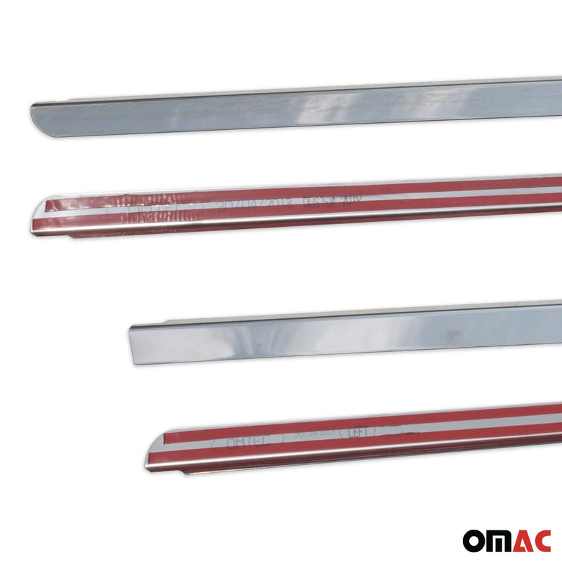 Listelli decorativi per finestrini per Dacia Duster 2010-2018 in acciaio inox cromato, 4 pezzi 
