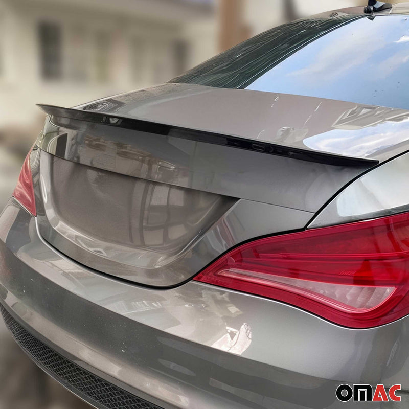 Spoiler posteriore per bagagliaio per Mercedes CLA C117 2013-2019 verniciato nero