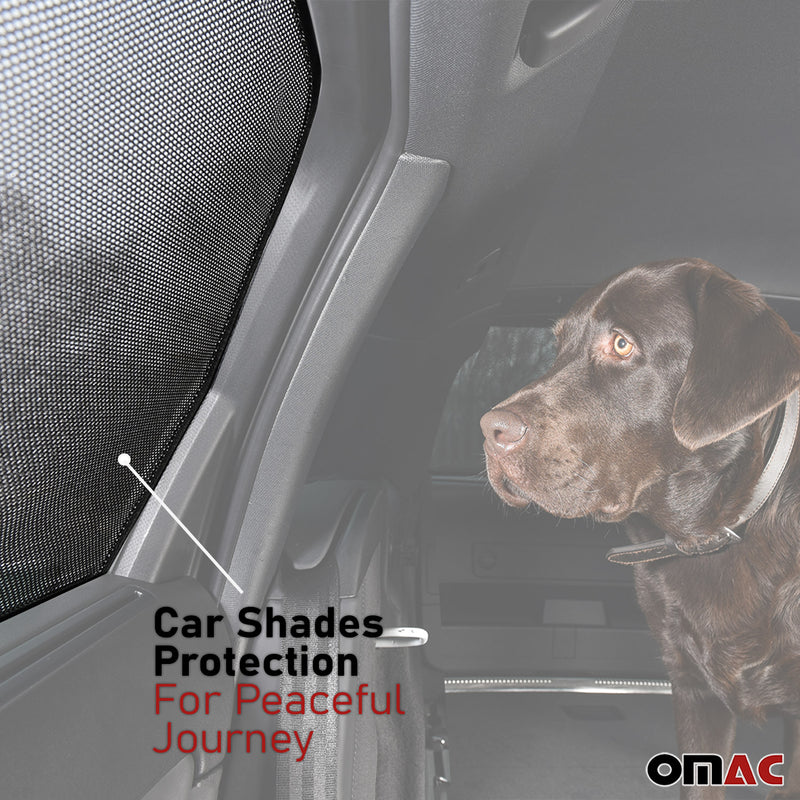 Tendine parasole per AUDI A1 8XA Sportback 2012-2018 porte posteriori 2 pezzi