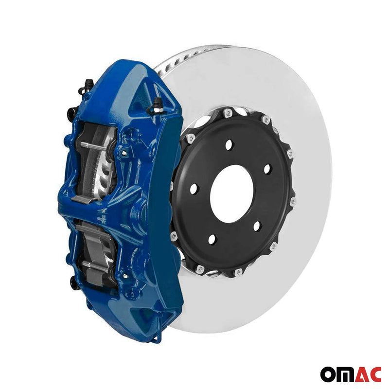 Vernice per pinze freno OMAC, vernice per pinze freno, set di verniciatura per auto Hawaii Blue, messa a punto