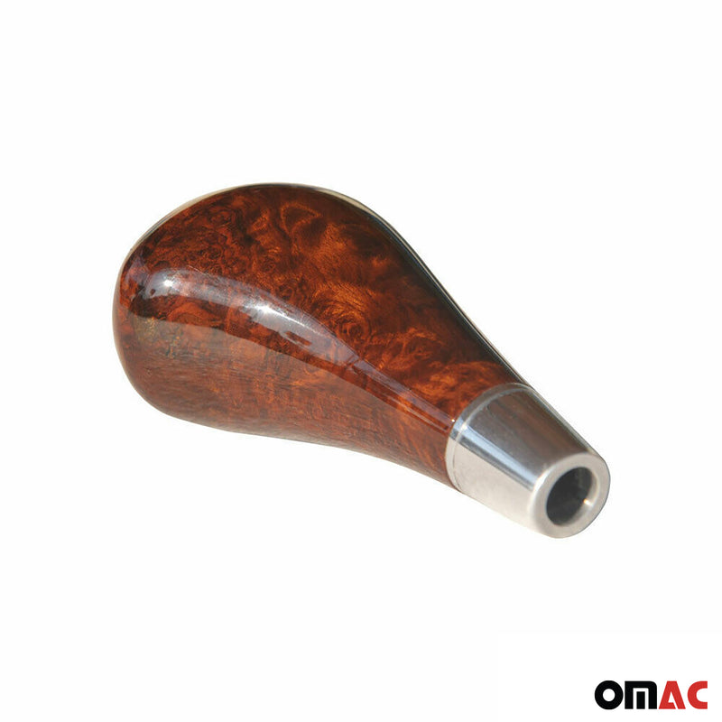 Pomello del cambio per Mercedes Classe C W202 CLK C208 C209 Noce senza emblema