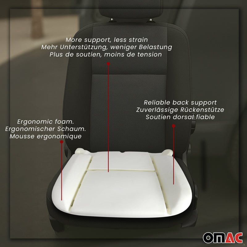 Imbottitura in schiuma per cuscino sedile auto per Fiat Scudo 2006-2016 color sabbia