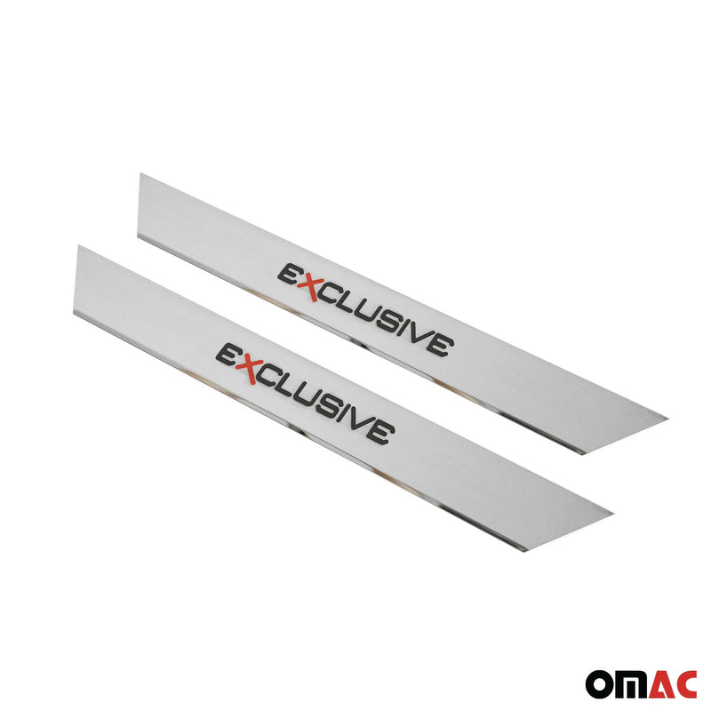 Battitacco per Alfa Romeo 147 156 159 in acciaio inox tuning esclusivo 2x