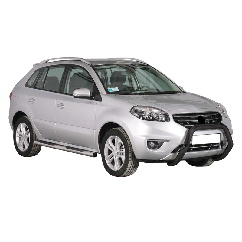 Barra di protezione anteriore per Renault Koleos 2011-2013 ø76mm acciaio nero 