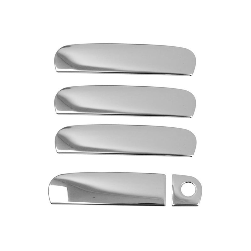 Türgriff Blende Türgriff Abdeckung für Audi A8 1997-2003 Edelstahl Silber 5tlg