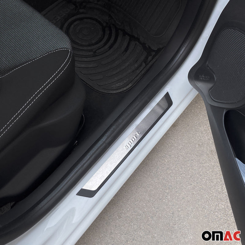 Soglie porte sportive per Ford Bronco KA Fiesta Sport cromate spazzolate 2x 