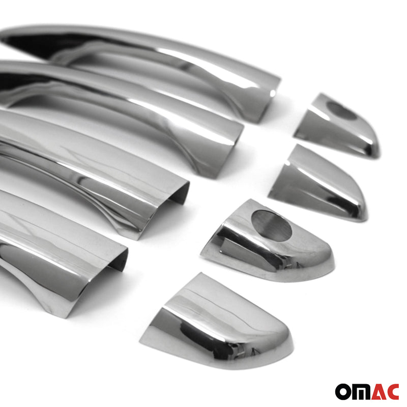 Copri maniglia porta, copri maniglia porta per Opel Corsa F 2019-2024 4 porte H2 acciaio inox 8x