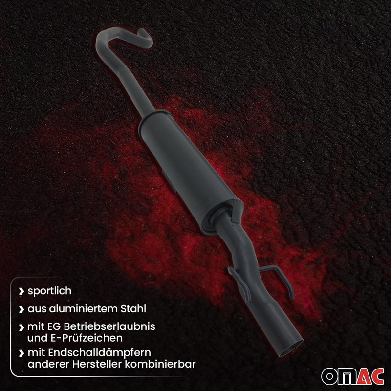 Silenziatore anteriore NOVUS Sport per Opel Corsa D + E 1.4 con omologazione CE