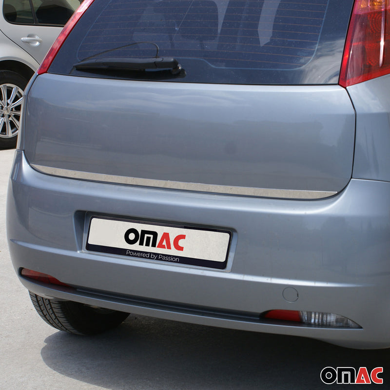 Kofferraumleiste Heckleiste für Fiat Grande Punto Punto Evo Untere Edelstahl
