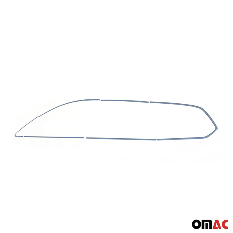 Listelli decorativi per finestrini per Opel Astra J Station Wagon 2010-2015 in acciaio inox cromato 12 pezzi