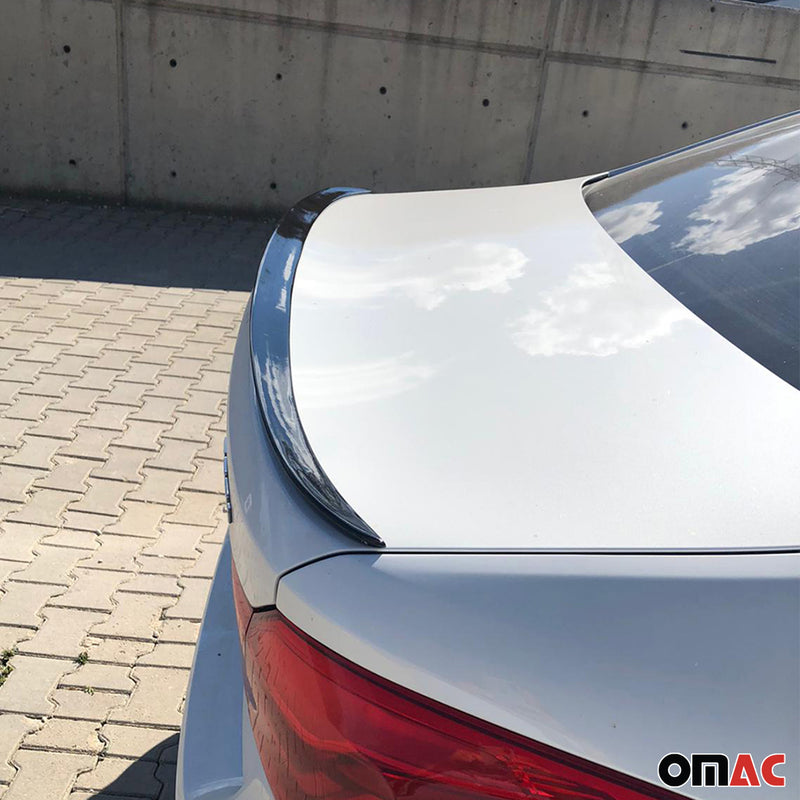 Spoiler posteriore, spoiler sul tetto, labbro posteriore per BMW Serie 5 G30 2016-2022, ABS primerizzato, 1 pezzo 