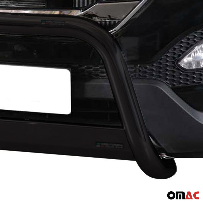 Protezione anteriore per Hyundai Santa Fe 2012-2015 ø63mm acciaio nero