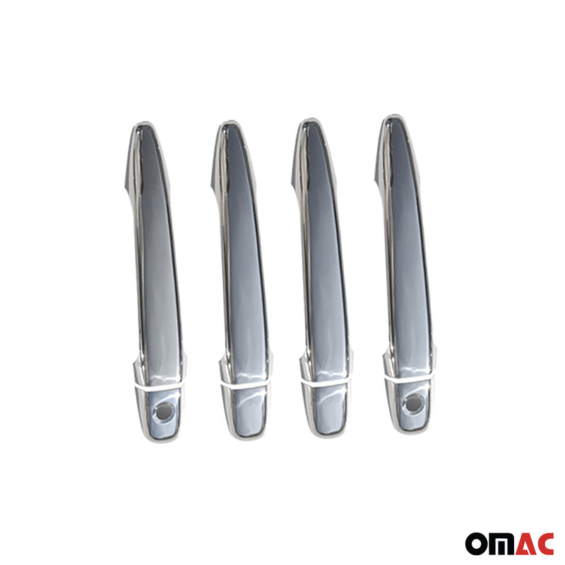 Copri maniglia porta, copri maniglia porta per Lexus GS 2005-2011 4 porte in acciaio inox argento 8 pezzi 