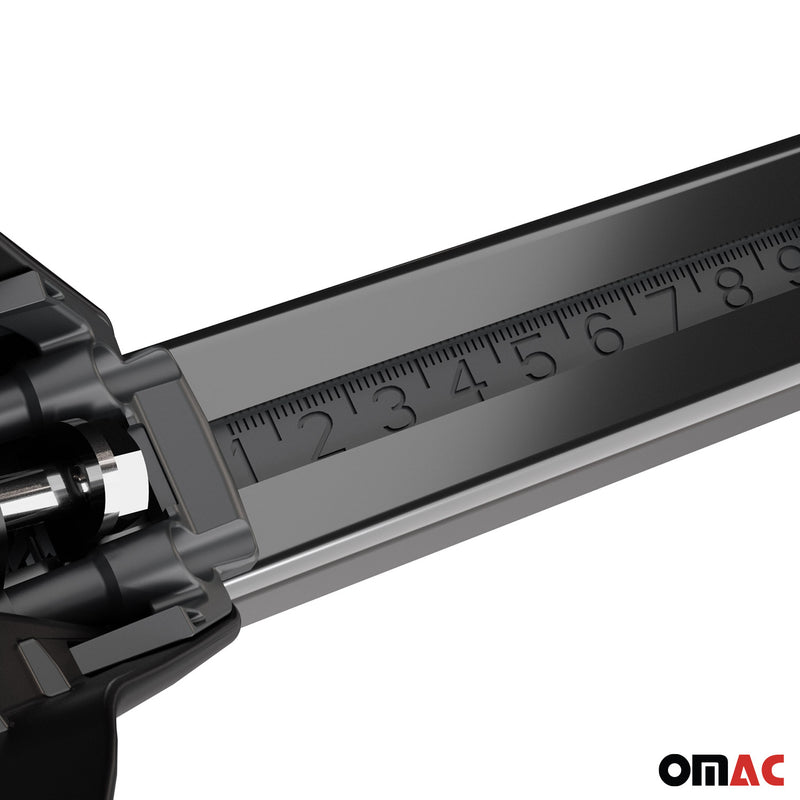 Portapacchi Menabo per BMW Serie 5 E61 Touring 2004-2010 Nero ABE