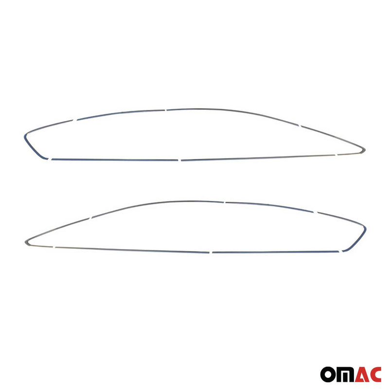 Fensterleisten Zierleisten für Opel Astra J 2010-2015 Schrägheck Edelstahl 12tlg