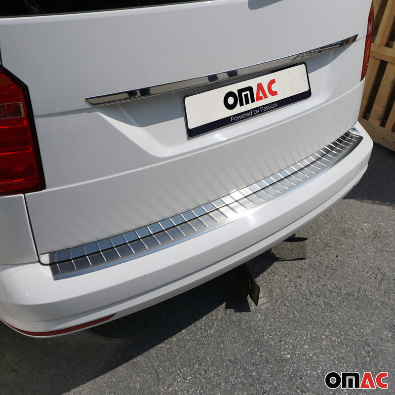 Modanatura per portellone posteriore per VW Caddy 2015-2020 in acciaio inox cromato, 1 pezzo 