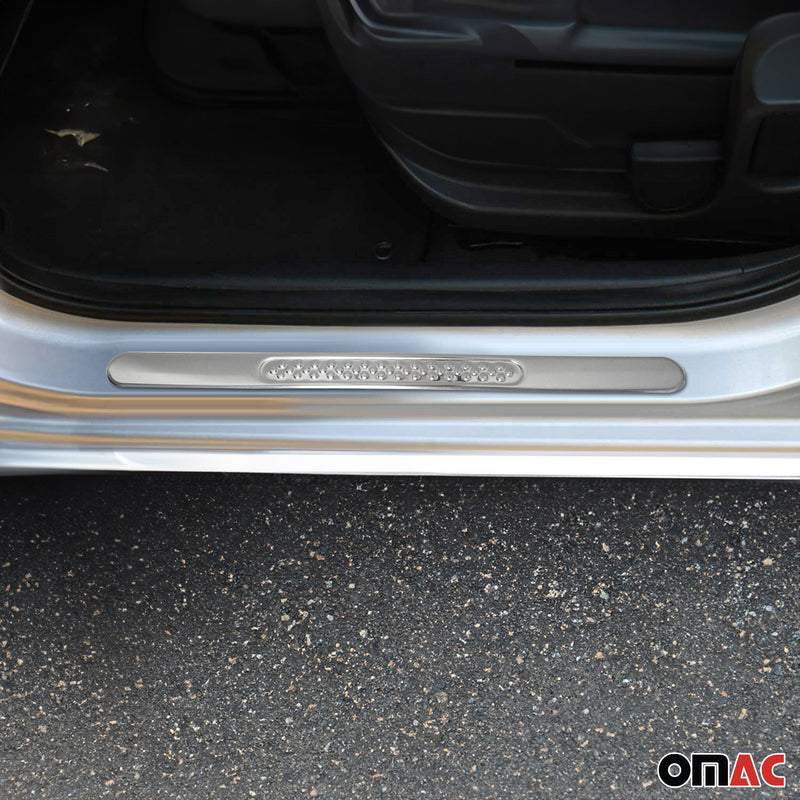 Soglie porte per Seat Mii VW Up Skoda Citigo acciaio inox 4x