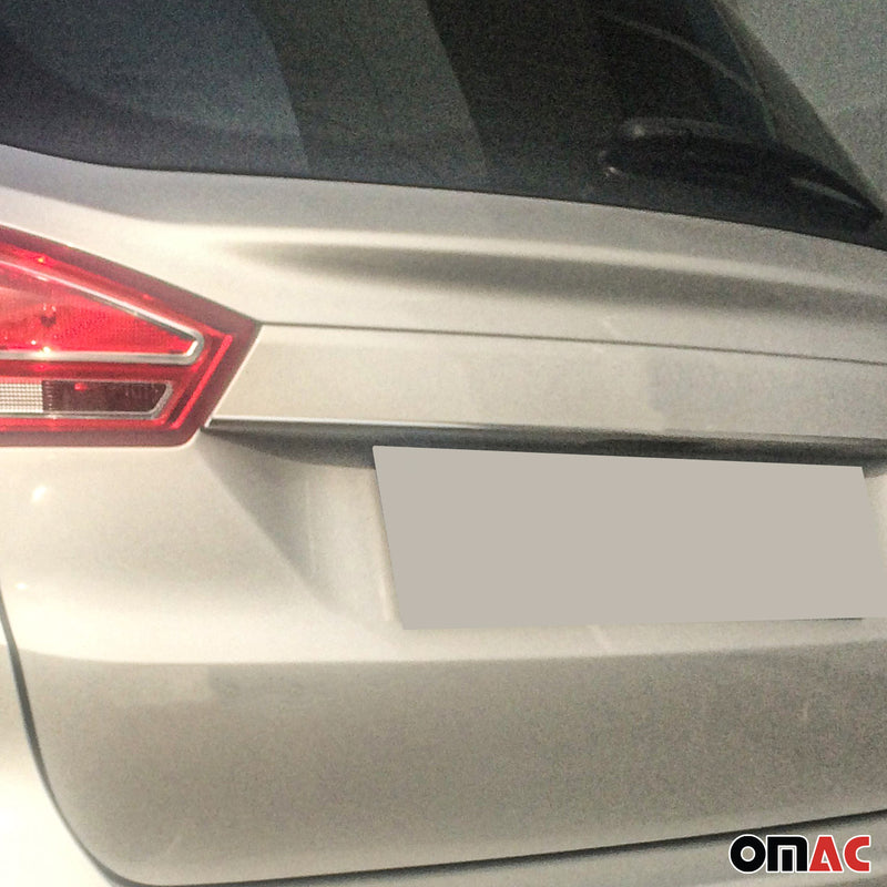Modanature per portellone posteriore in acciaio inox cromato per Ford B-Max 2012-2017