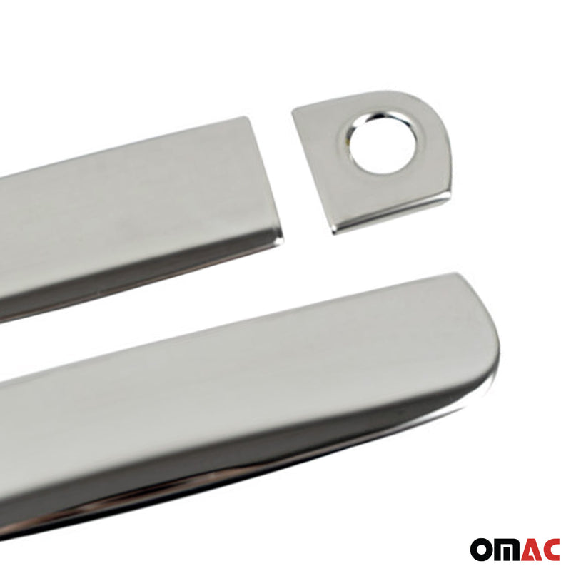 Copri maniglia porta, copri maniglia porta per Audi A3 8P 8P 8V 2003-14 2 porte argento cromato 3x