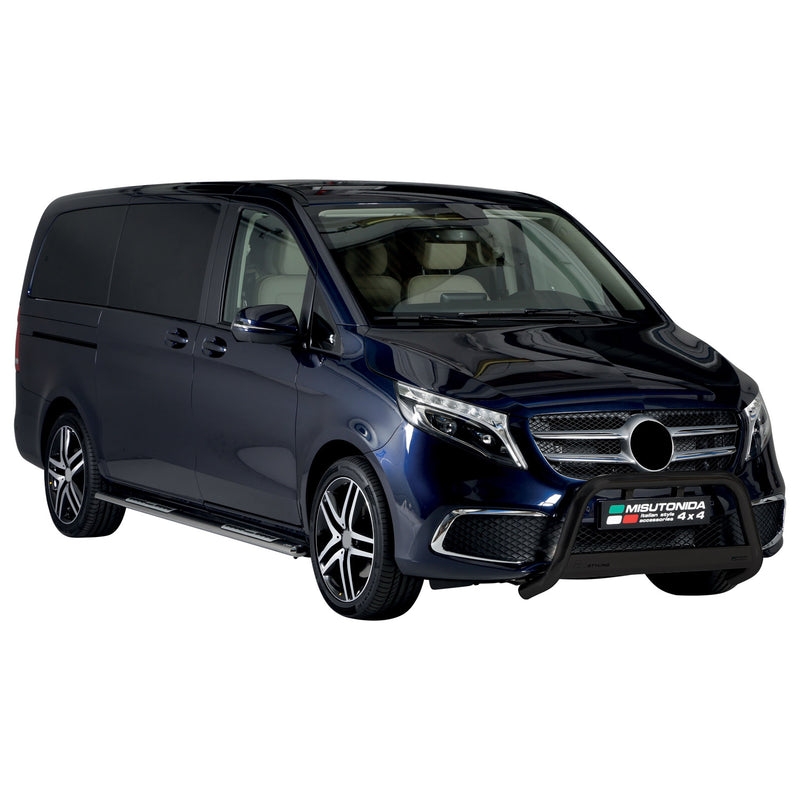 Frontbügel Frontschutzbügel für Mercedes Class 2020-2025 ø63mm Stahl Schwarz