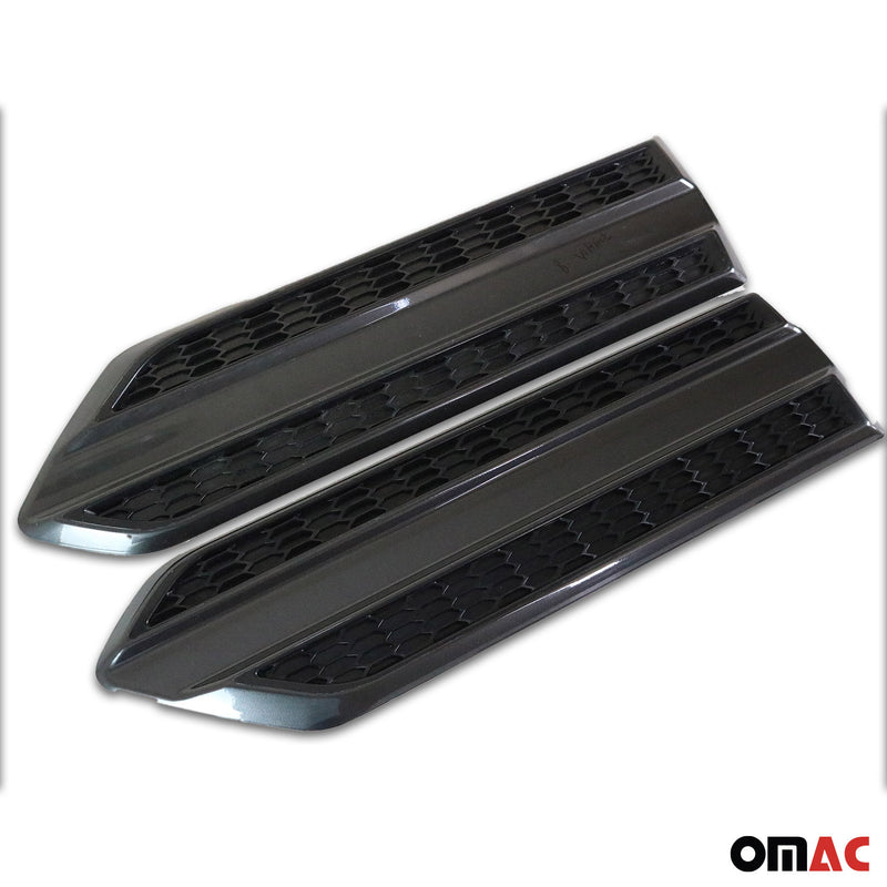 Striscia di protezione per porta laterale per Mitsubishi L200 2019-2025 ABS Nero 2x