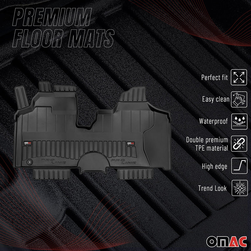Tappetini Peugeot Expert 2006-2016 TPE Nero 1 pezzo
