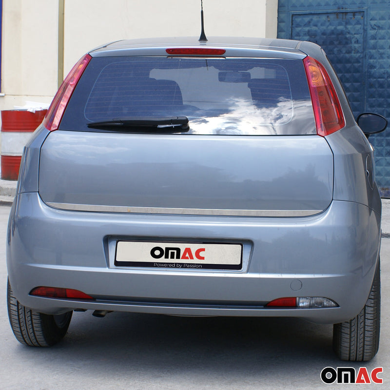 Kofferraumleiste Heckleiste für Fiat Grande Punto Punto Evo Untere Edelstahl
