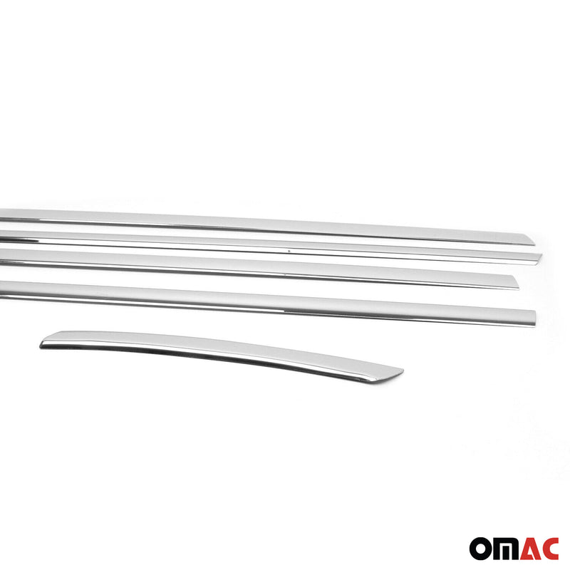 Strisce decorative per finestrini per Ford Mondeo mk4 Limo Turnier 2007-14 Cromate 6 pezzi