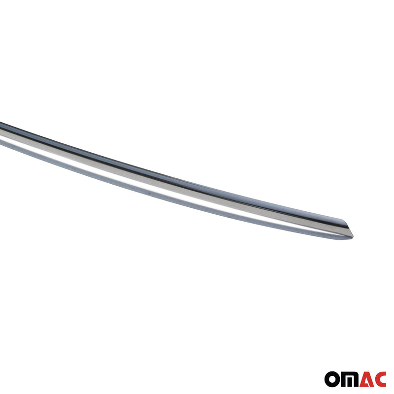 Strisce griglia per Dacia Duster 2012-2018 in acciaio inox argento