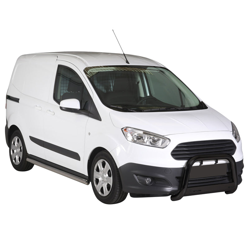 Protezione anteriore per Ford Transit Courier 2014-2017 ø63 acciaio nero