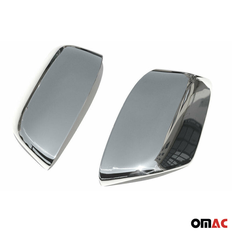 Calotte specchietti retrovisori per Toyota Land Cruiser Prado 150 2009-2023 cromate