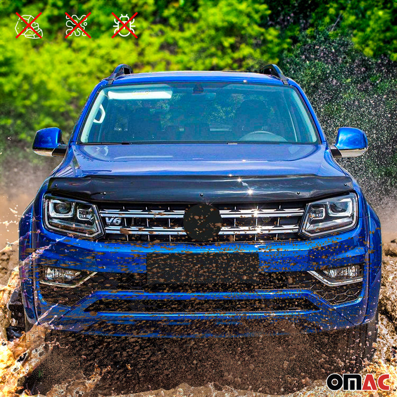 Deflettore cofano protezione insetti e pietre per Ford Ranger 2012-2015 scuro