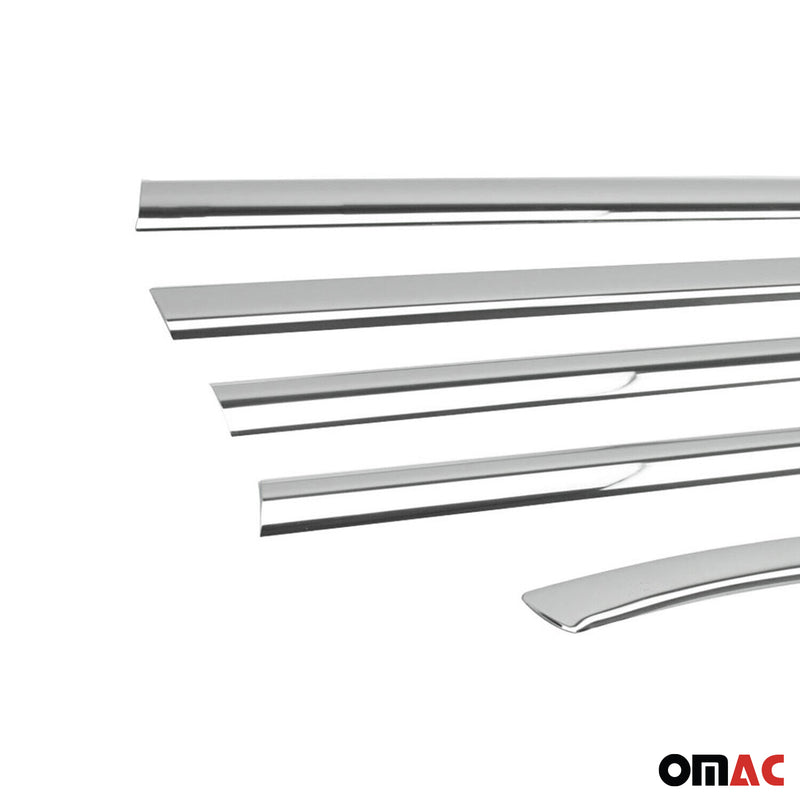Strisce decorative per finestrini per Ford Mondeo mk4 Limo Turnier 2007-14 Cromate 6 pezzi