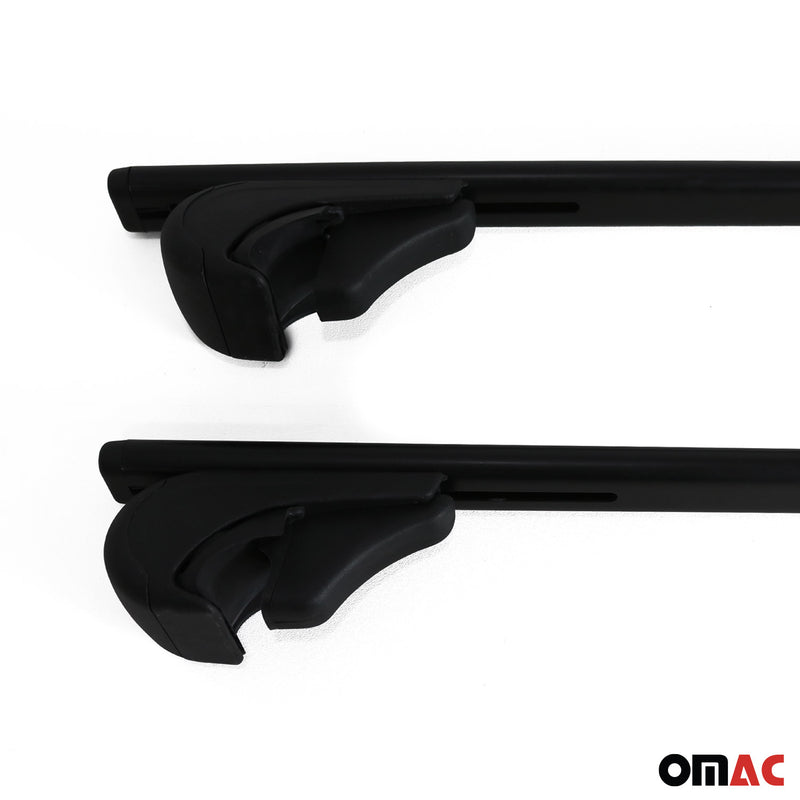 Portapacchi da tetto Chevrolet Suburban Tahoe 2007-2014, nero, 2 pezzi