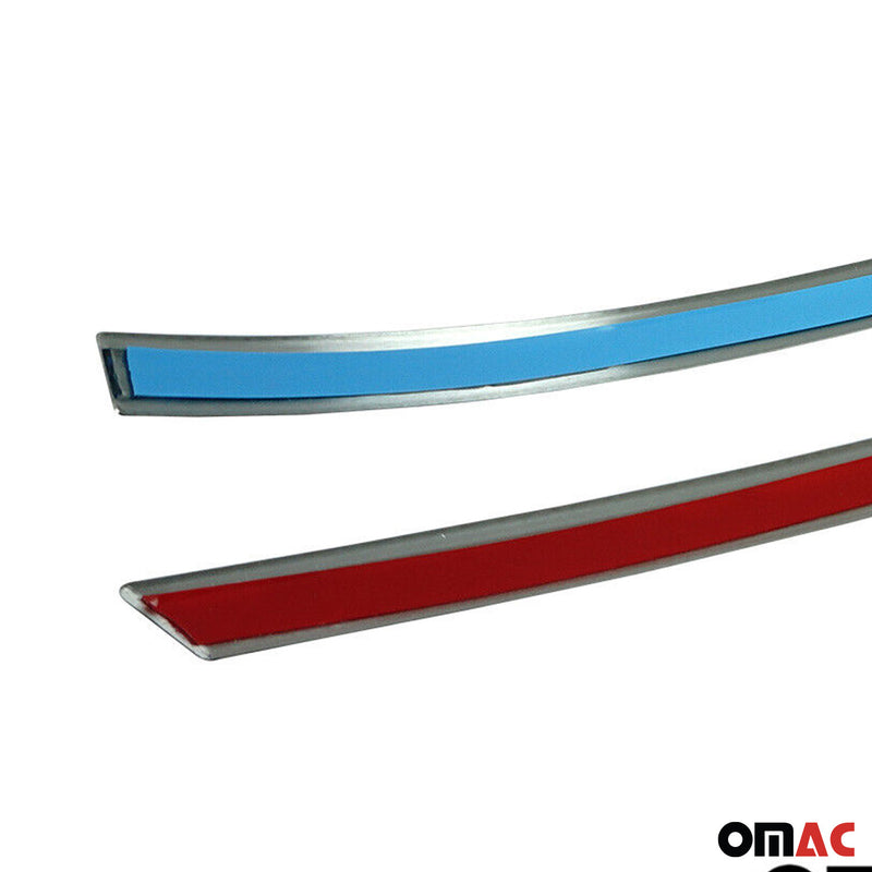 Striscia copri specchietti per VW T6 T6.1 tutti i modelli 2015-2024 in acciaio inox argento 2 pezzi