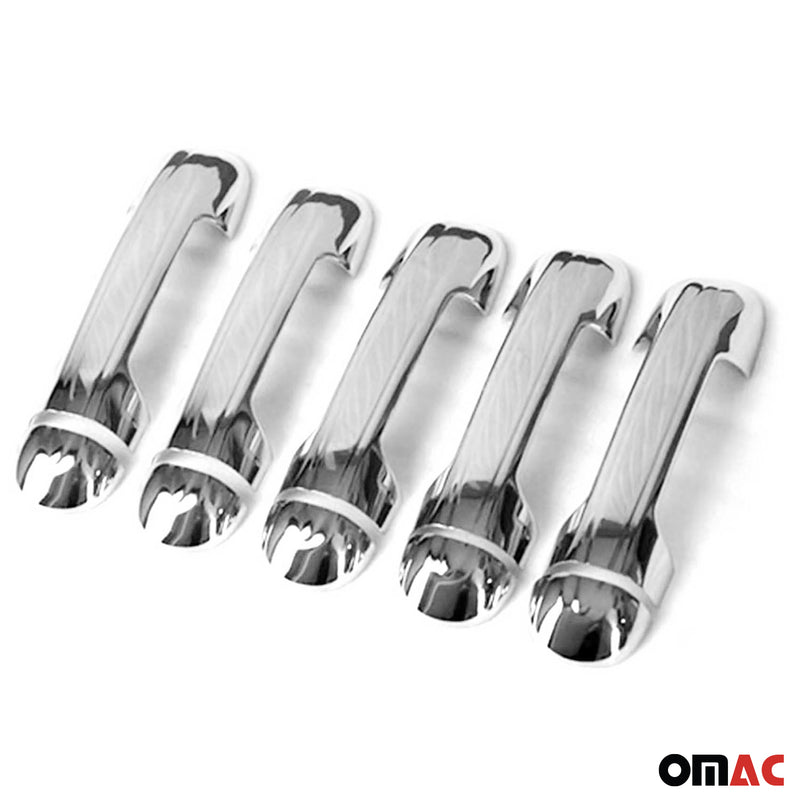 Türgriff Blende Türgriffkappen für Ford Tourneo Connect 2003-2013 5Tür Chrom 10x