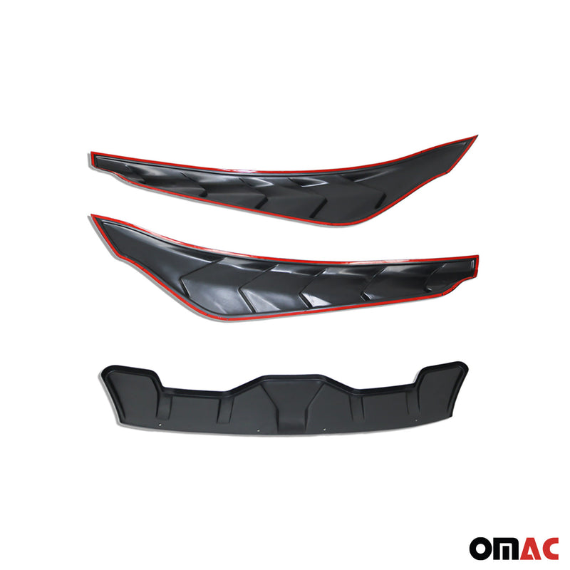 Deflettore cofano anti-insetto per Ssangyong Musso 2018-2025 3x