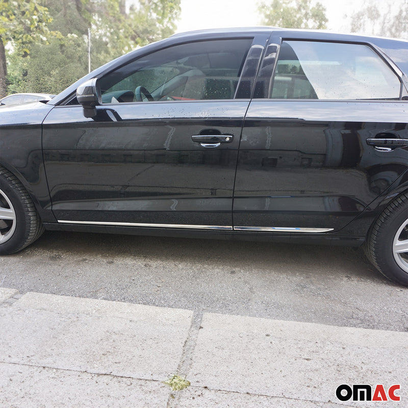 Striscia di protezione della portiera laterale per Citroen C4 Aircross Cactus Picasso Cromata 4x 