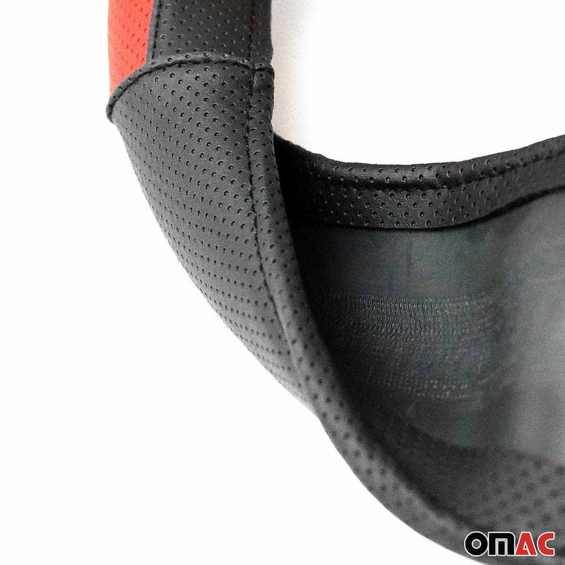 Coprivolante protezione volante coprivolante nero mezzaluna rosso Ø 38-40 cm