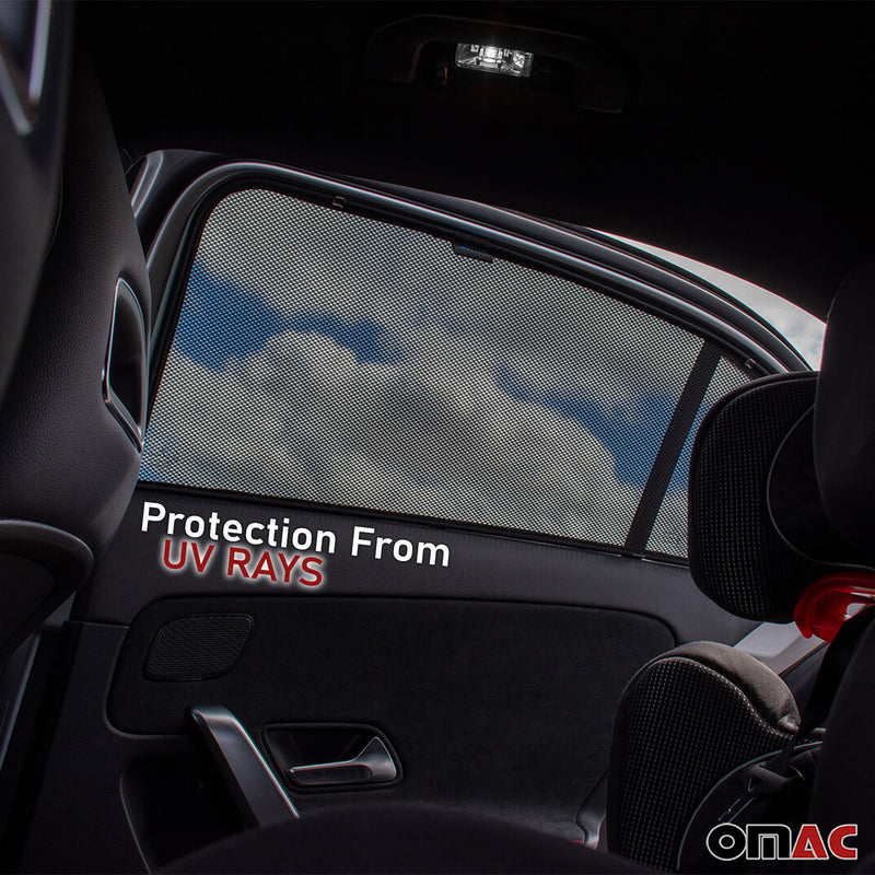 Tendine parasole per Mini Paceman R61 2012-2016 porte posteriori 2 pezzi