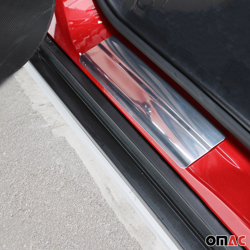 Soglie porte per Suzuki SX4 S-Cross 2013-2025 in acciaio inox 4x