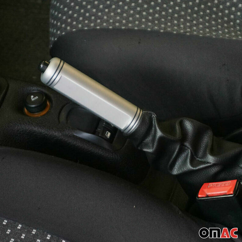 Leva freno a mano per Peugeot 206 1998-2012 alluminio opaco 