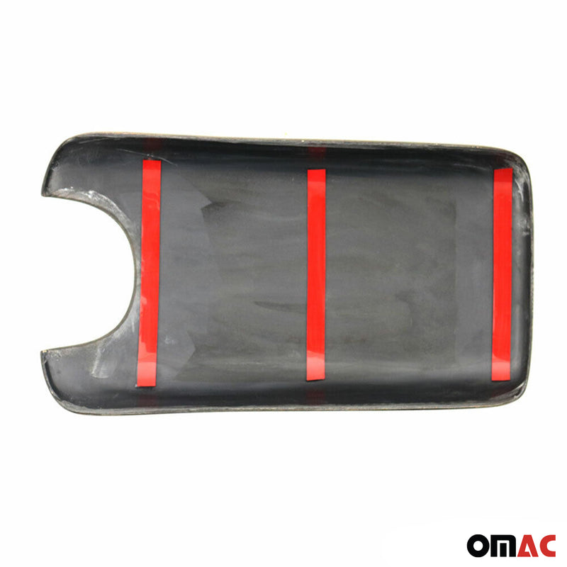 Copertura del bracciolo centrale per Mercedes CLK 209 2002-2010 in acero occhiolinato senza telefono