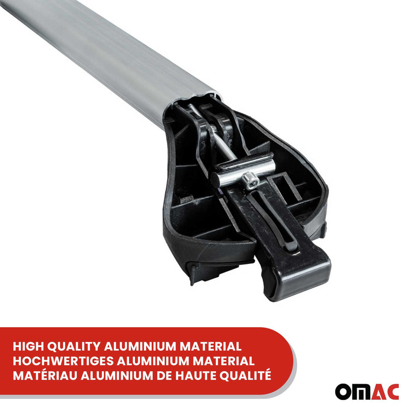 Portapacchi da tetto regolabile per Mini Countryman U25 2024-25 Alu 2x ABE
