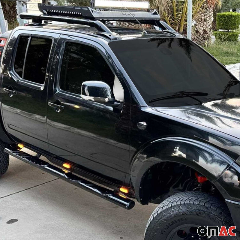 Fensterdreieck Fensterleisten für Suzuki Equator 2006-2015 Edelstahl Chrom 2tlg