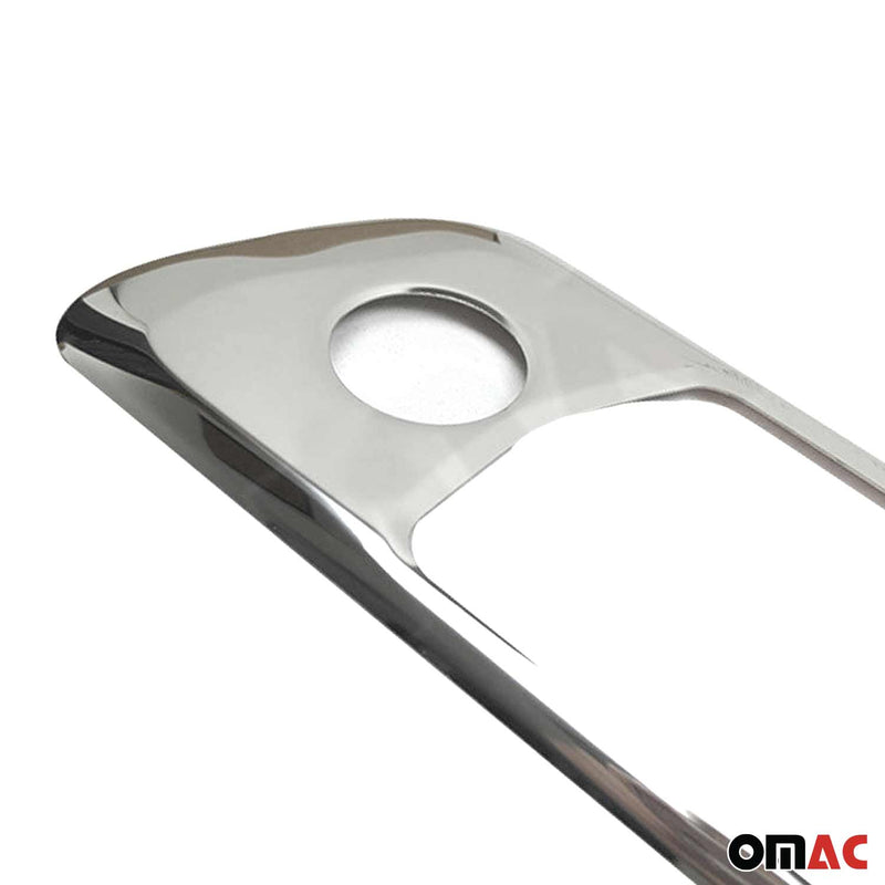 Modanatura del bagagliaio, finitura del portellone posteriore per Nissan Navara in acciaio inox cromato, 1 pezzo 