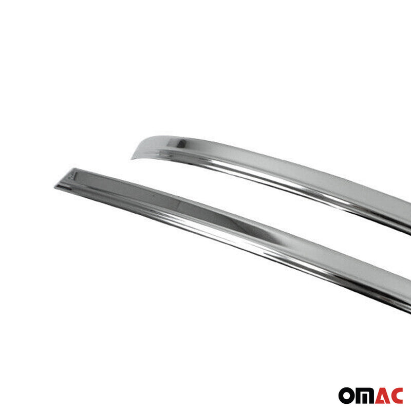 Striscia copri specchietti per VW T6 T6.1 tutti i modelli 2015-2024 in acciaio inox argento 2 pezzi