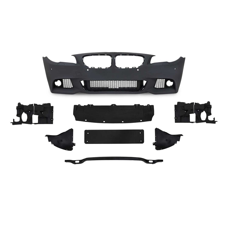 JOM Frontstoßstange für BMW 5er F10 Limo F11 Touring 2010-2017 Schwarz
