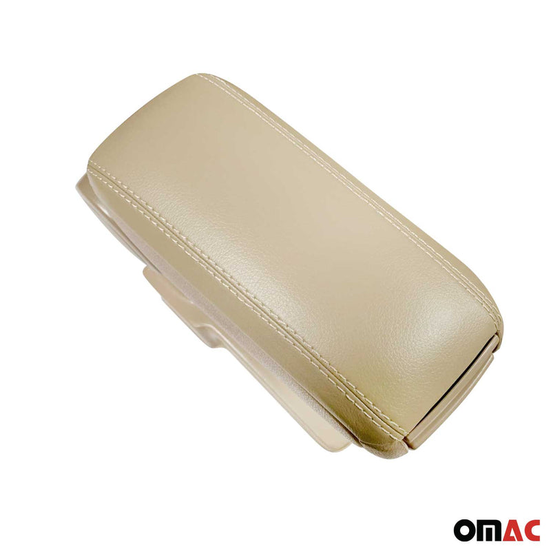 Mittelarmlehne Armlehne Mittelkonsole für VW Golf Bora 1997-2006 PU-Leder Beige