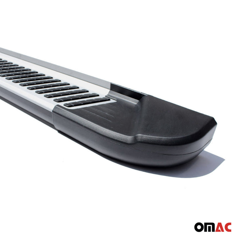 Predellini laterali per Ford Ranger Double Cab 2012-2022 Alu Nero